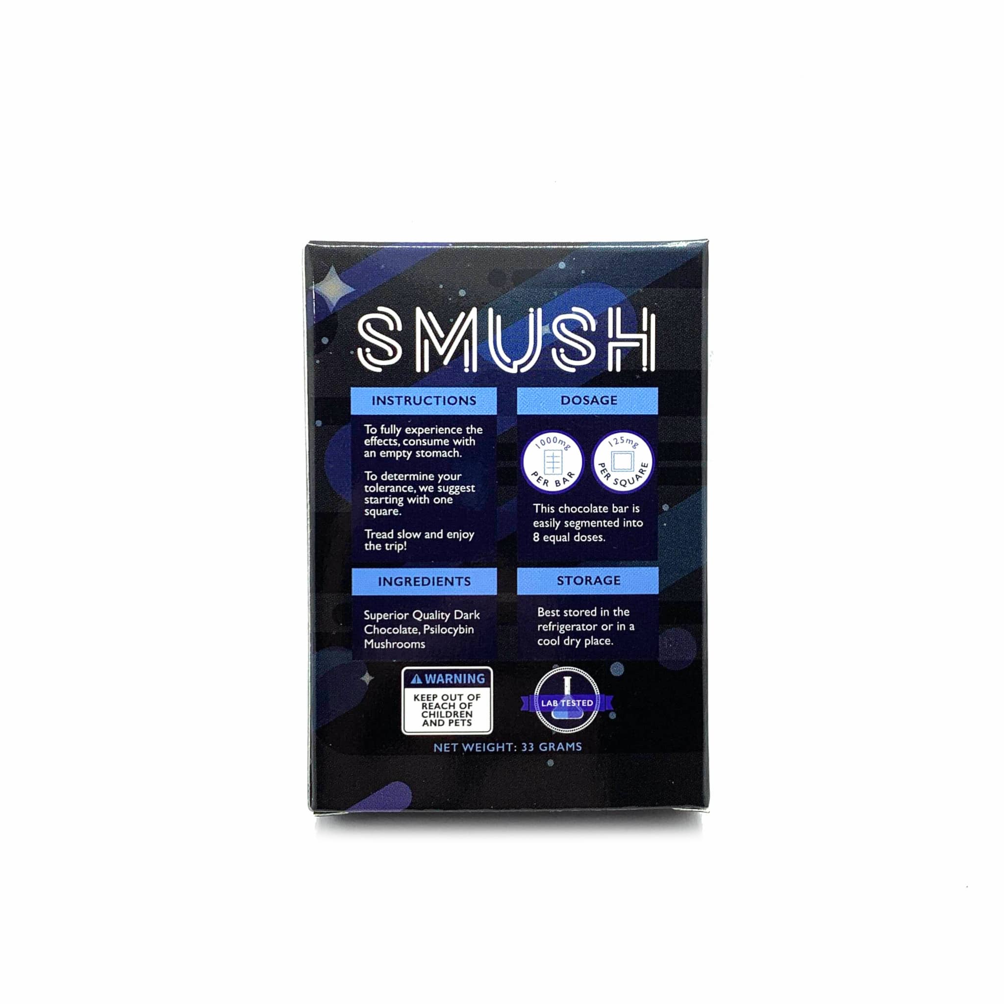 Smush – Dark Chocolate (1g) Smush – Dark Chocolate (1g) - Image 2