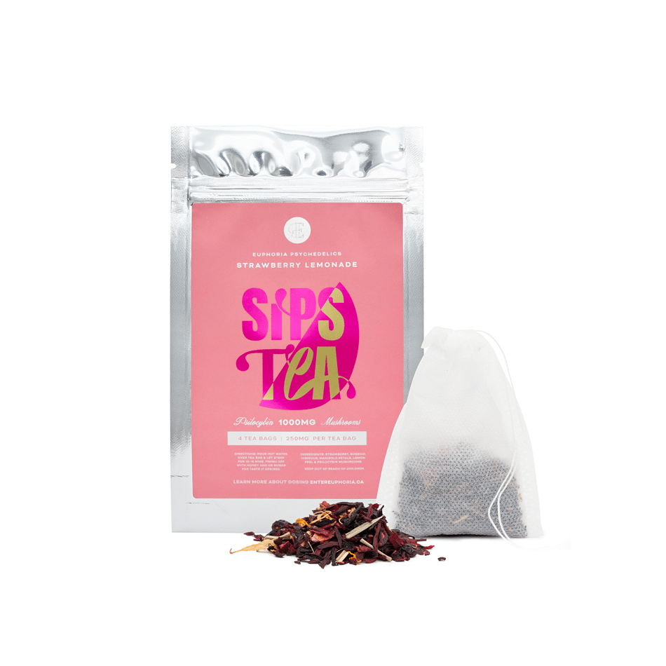 Euphoria Psychedelics – Strawberry Lemonade Tea 1000mg Euphoria Psychedelics – Strawberry Lemonade Tea 1000mg
