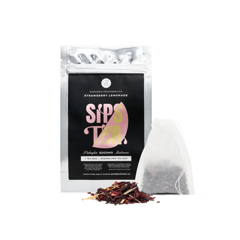 Euphoria Psychedelics – Strawberry Lemonade Tea 3000mg