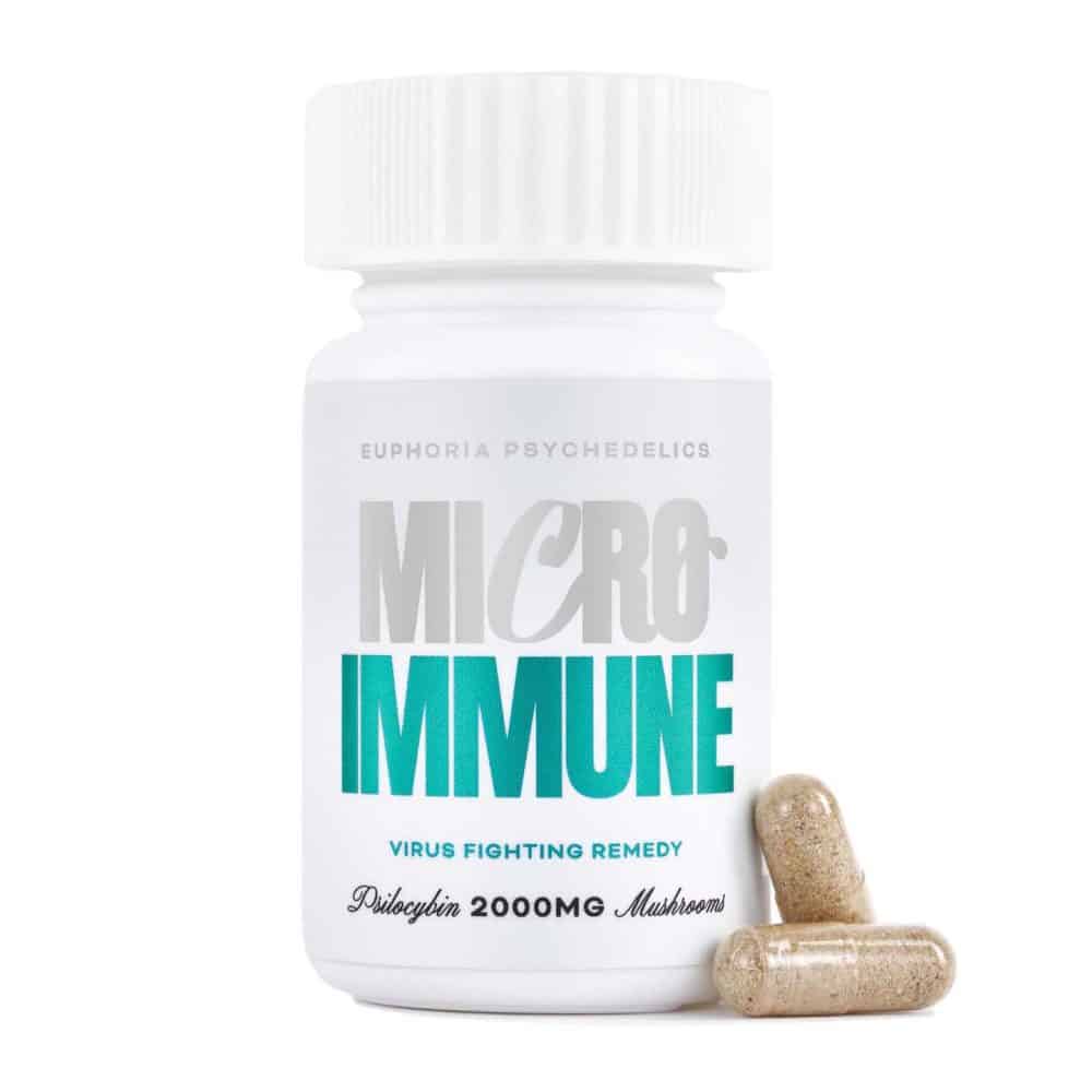 Euphoria Psychedelics – Micro Immune Capsules – 20 x 100mg Euphoria Psychedelics – Micro Immune Capsules – 20 x 100mg