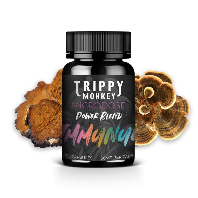 Trippy Monkey – Power Blend – 30 x 150mg – Immune