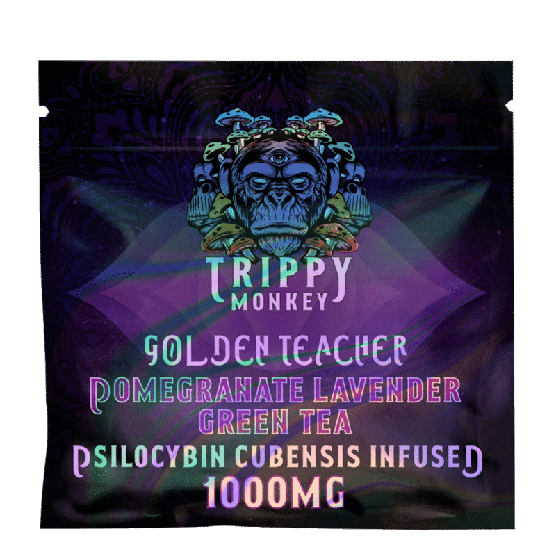 Trippy Monkey – Pomegranate Lavender Green Tea