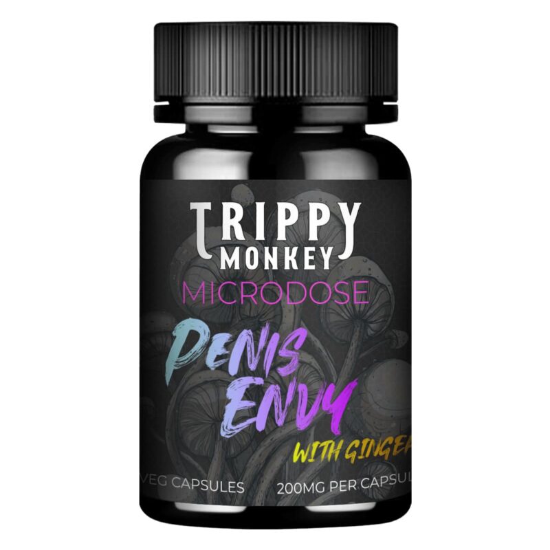 Trippy Monkey – Microdose Capsules – 15 x 200mg – Penis Envy