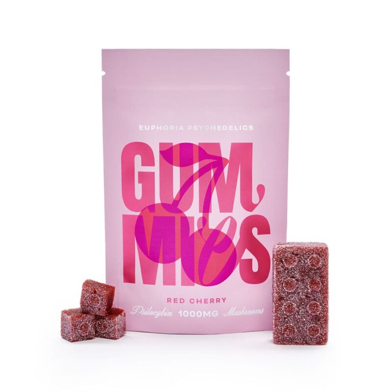 Euphoria Psychedelics – Red Cherry Gummy 1000mg
